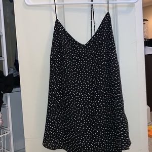 polka dot tank top
